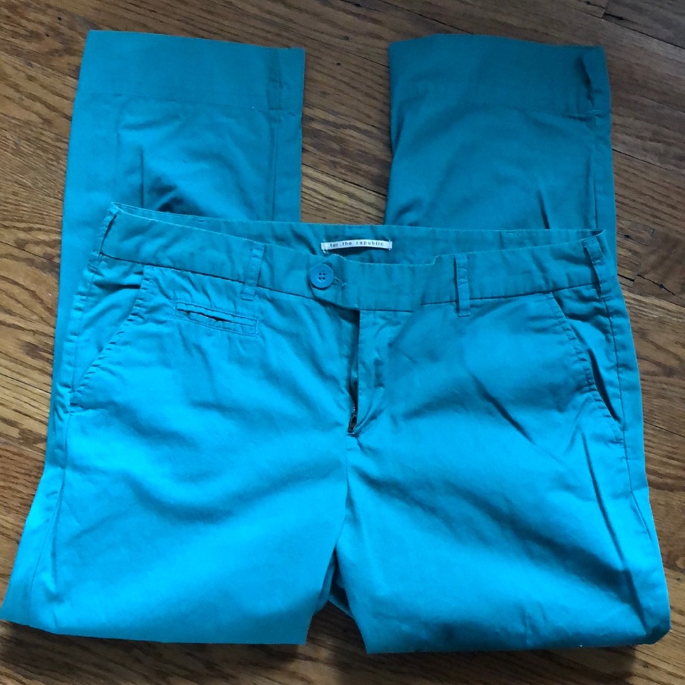 For the Republic cropped pants-12
